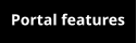 Portal features